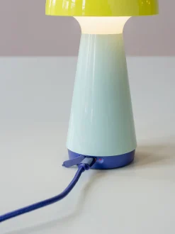 Lampada da tavolo portatile a LED con luce regolabile Bobbi