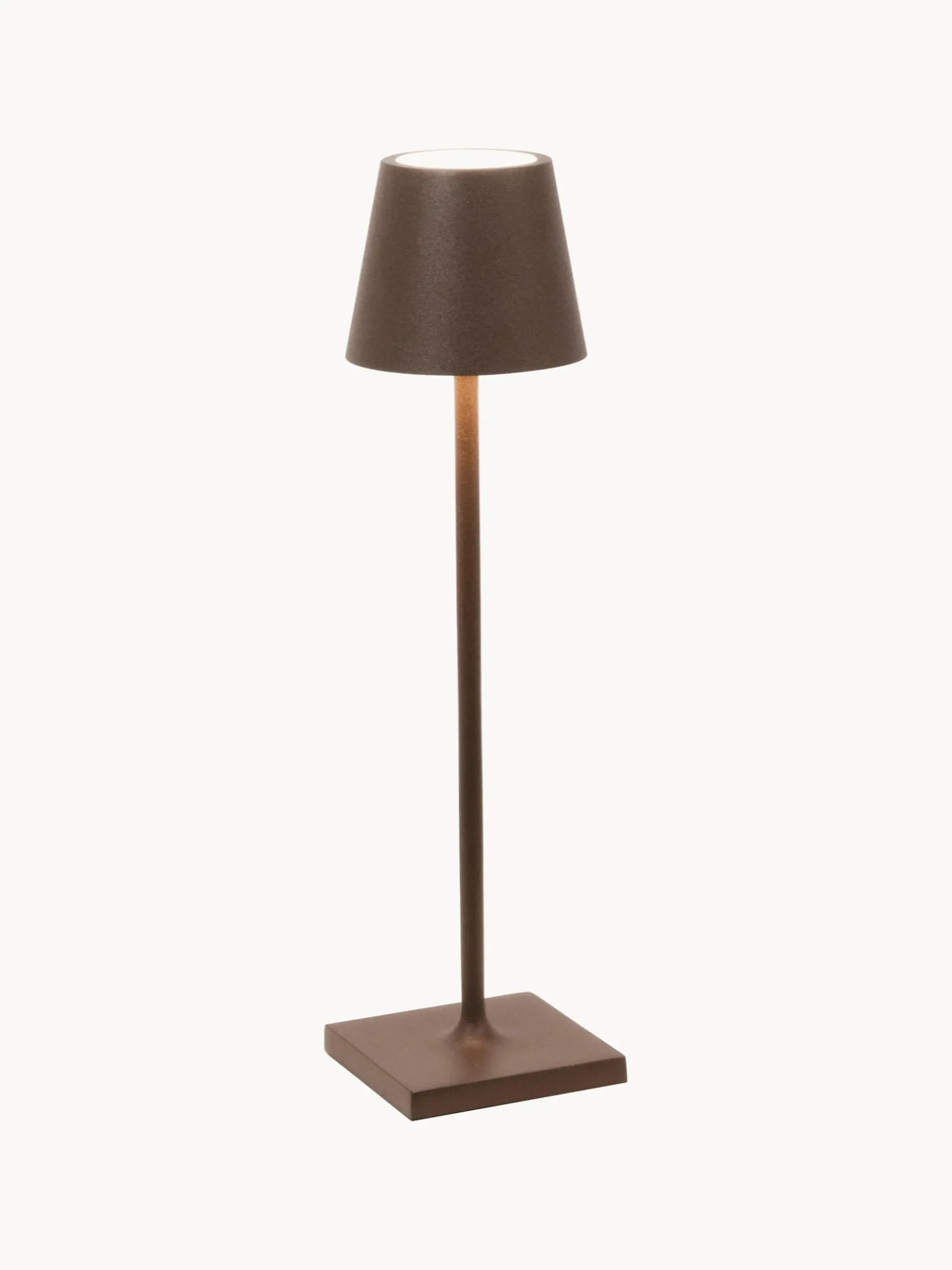 Lampada da tavolo portatile a LED con luce regolabile Poldina Pro Micro