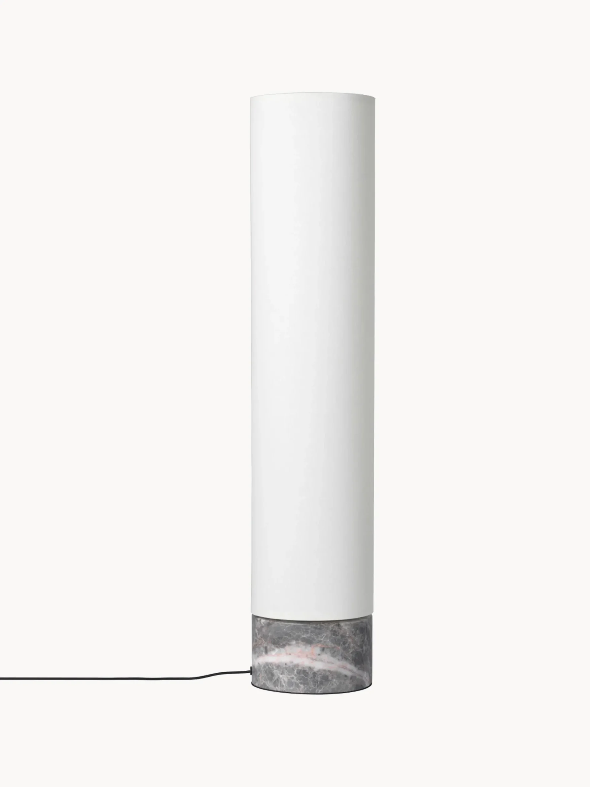 Lampada da terra a LED con luce regolabile e base in marmo Unbound, varie misure
