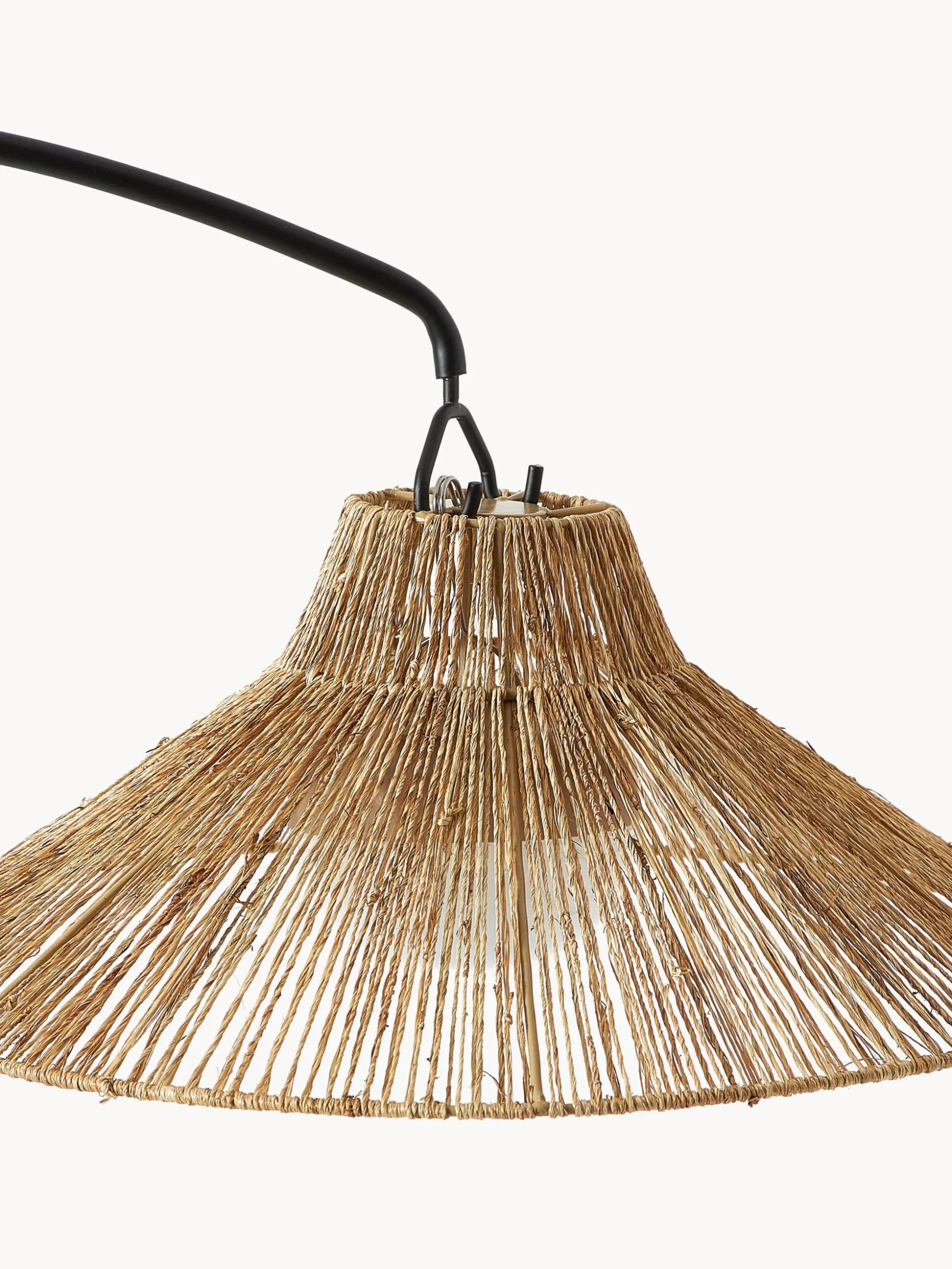 Lampada da terra a LED con luce regolabile fatta a mano con telecomando Niza
