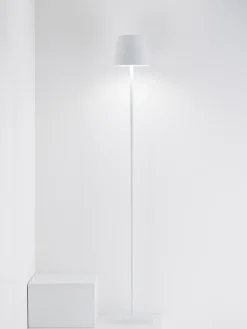 Lampada da terra a LED con luce regolabile Poldina Pro L, regolabile in altezza