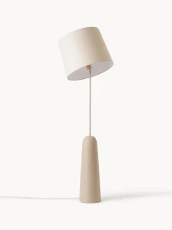 Lampada da terra con base in cemento Kaya