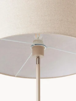 Lampada da terra con base in cemento Kaya