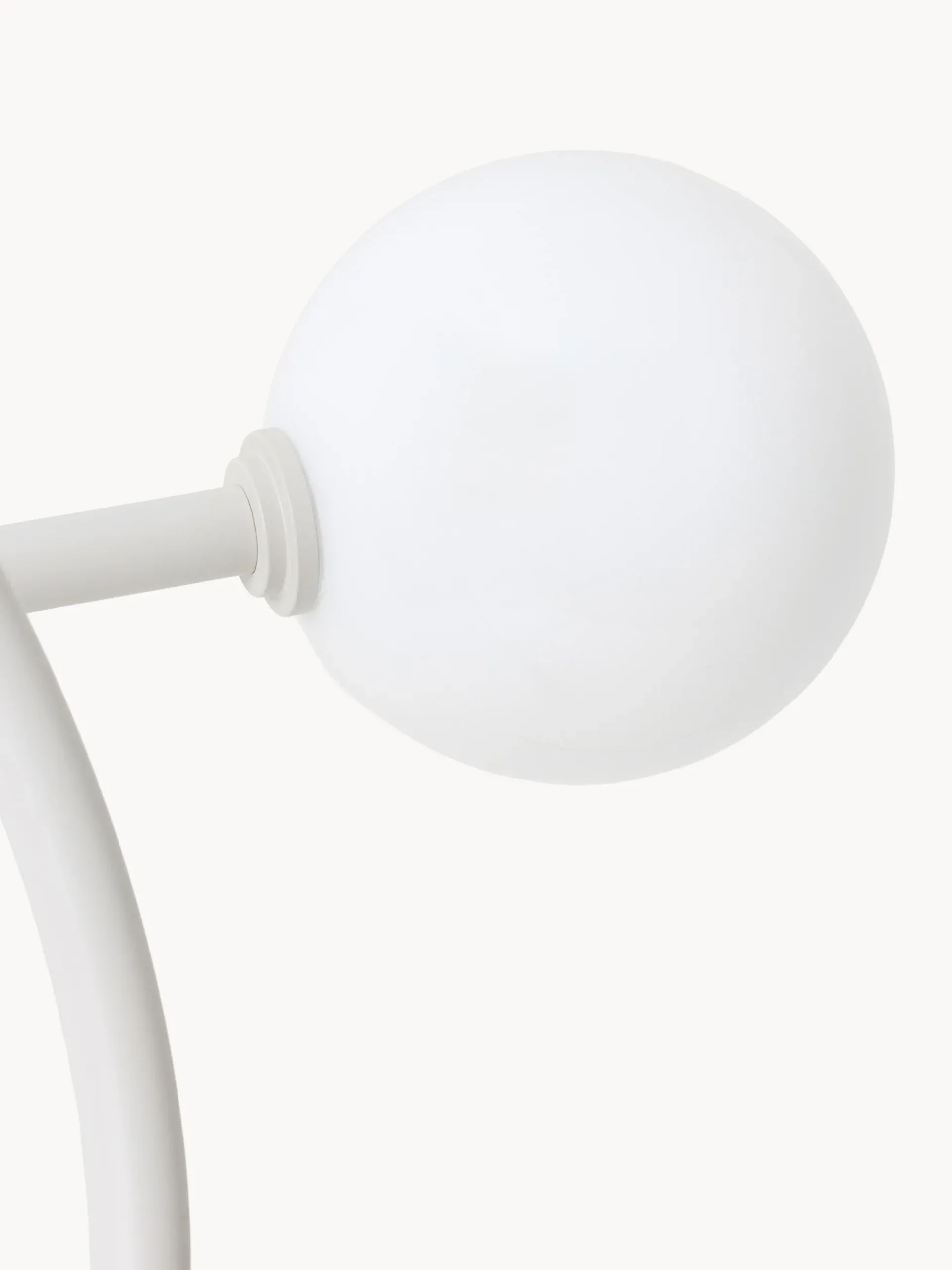 Lampada da terra con base in marmo Alina