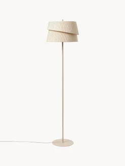 Lampada da terra con paralume asimmetrico Nyla
