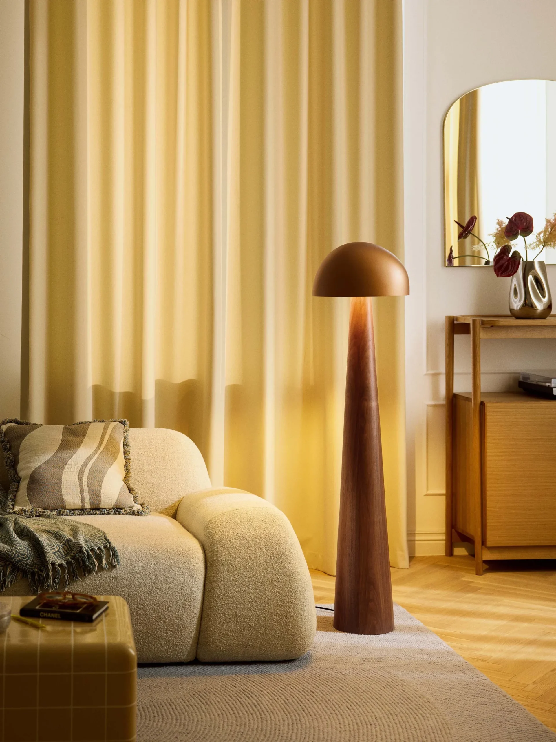 Lampada da terra Deren