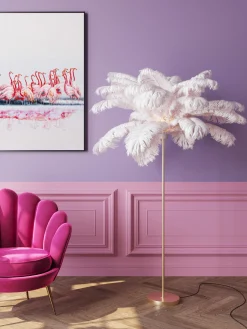 Lampada da terra Feather Palm