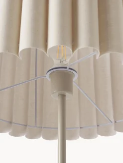 Lampada da terra in lino Lucina