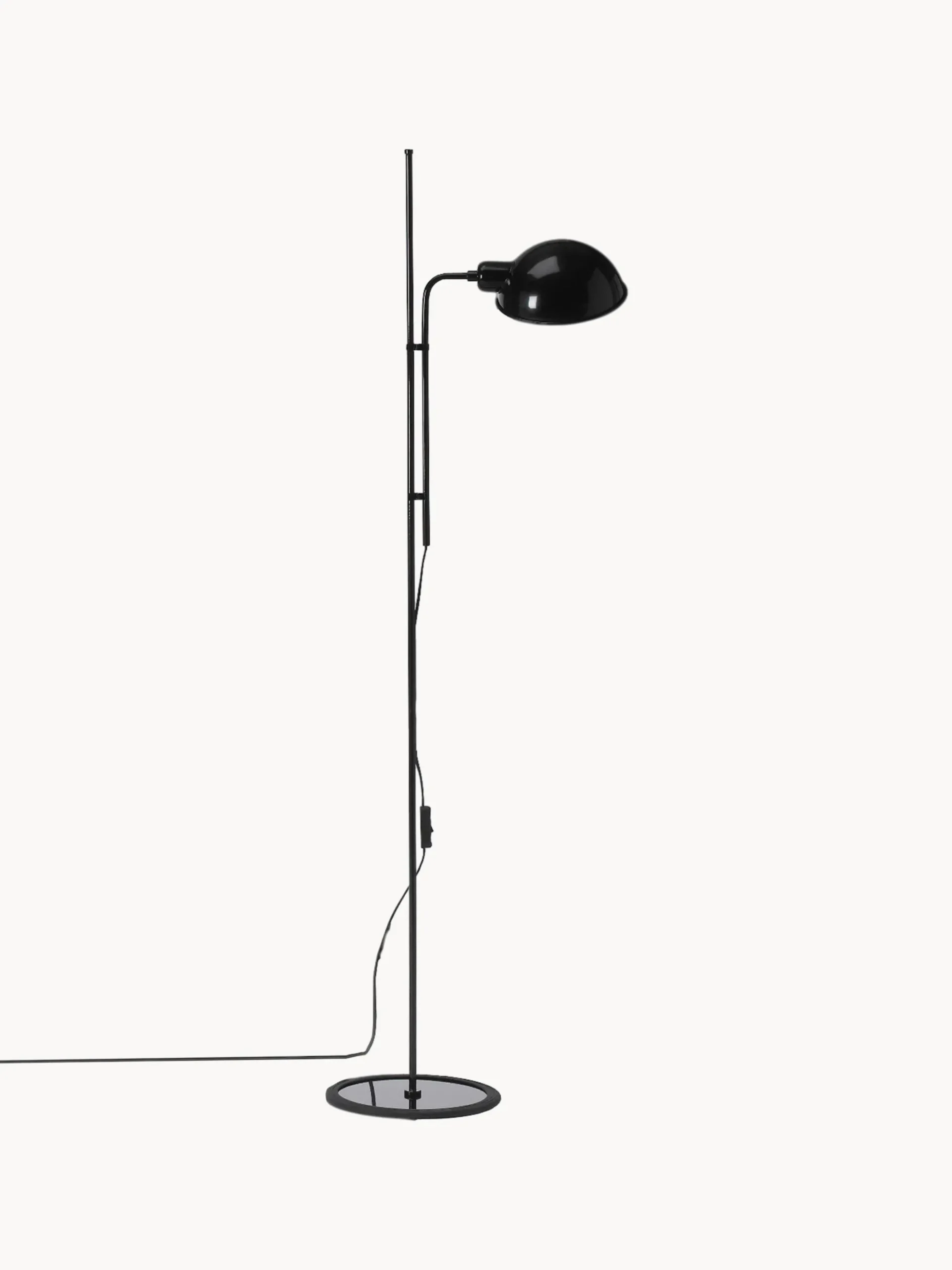 Lampada da terra piccola con paralume orientabile Funiculí