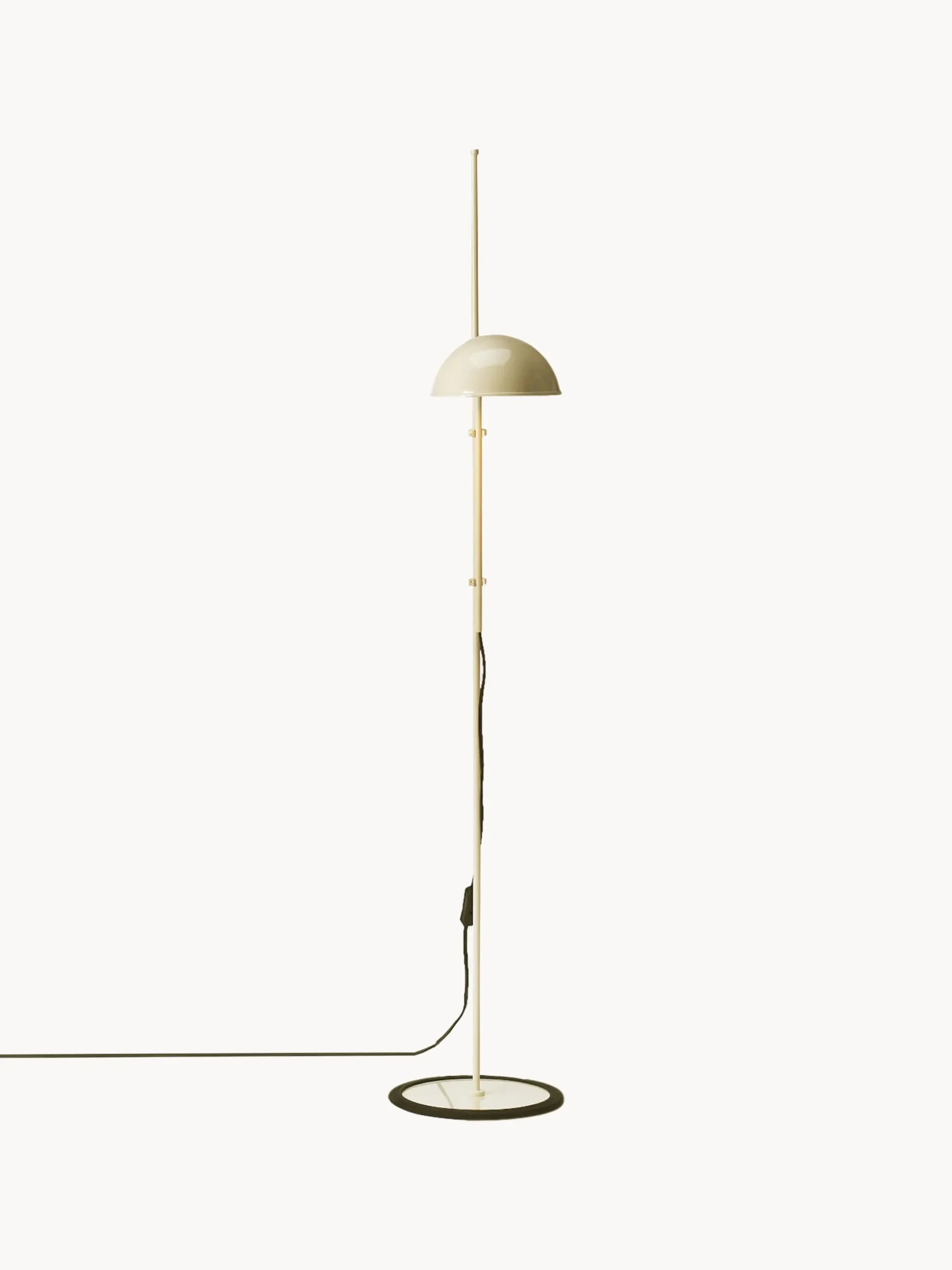 Lampada da terra piccola con paralume orientabile Funiculí