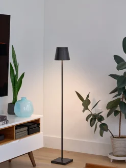 Lampada da terra portatile a LED con luce regolabile Poldina