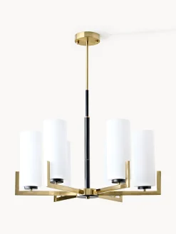Lampadario grande in vetro Fortano