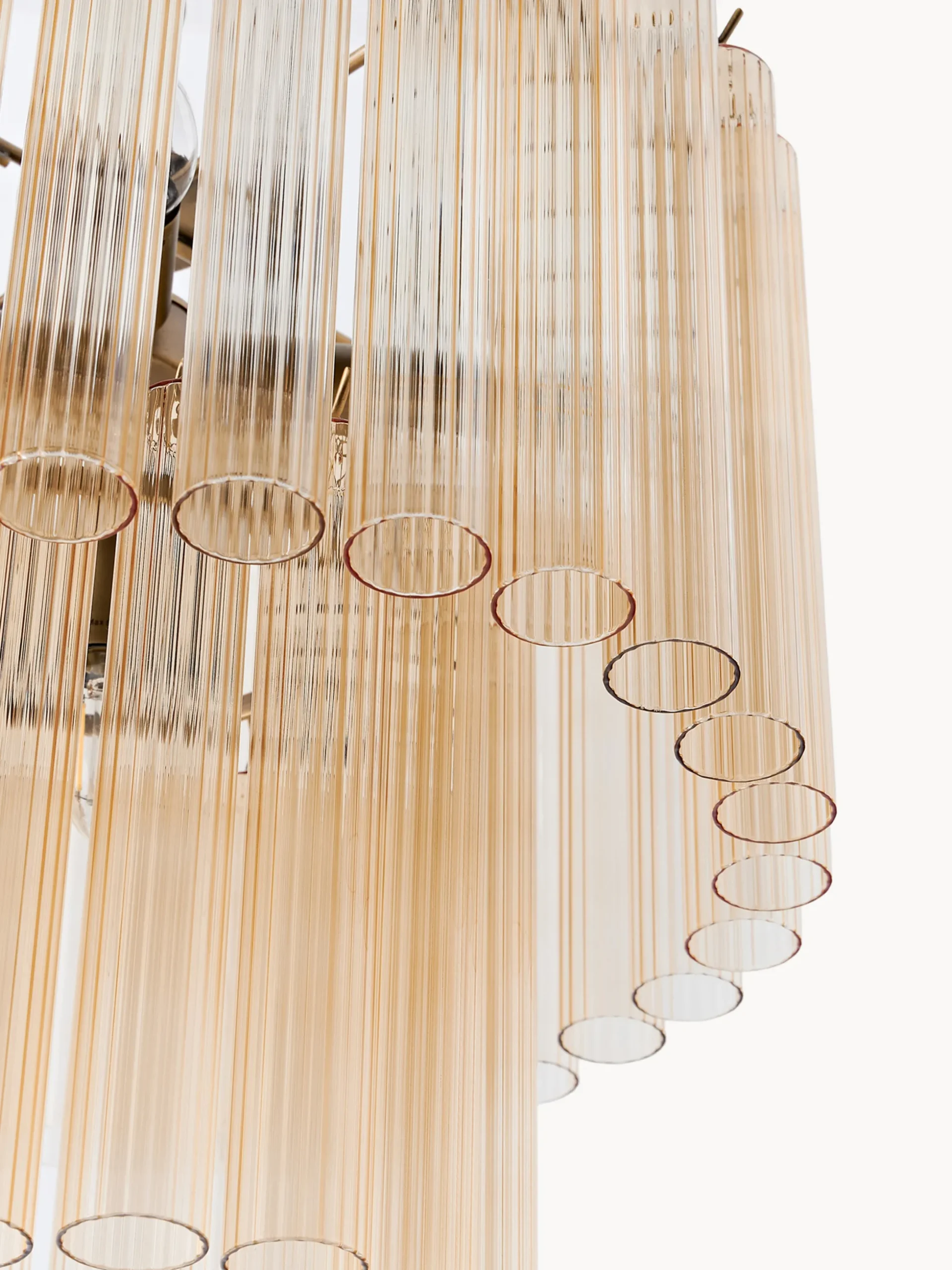 Lampadario in vetro Janae