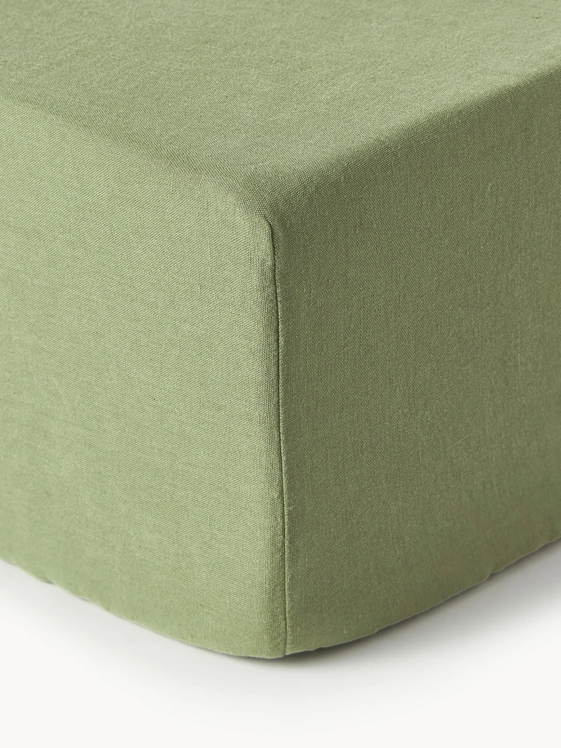 Lenzuolo con angoli boxspring in lino lavato Airy