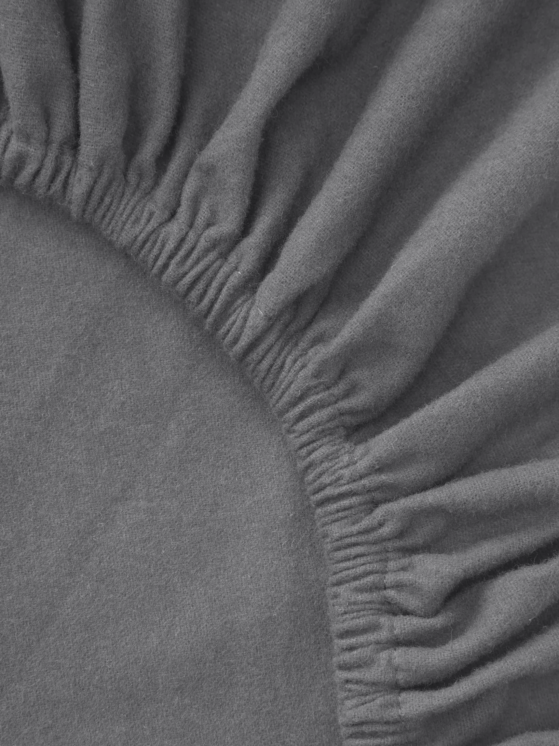 Lenzuolo con angoli boxspring in flanella Biba