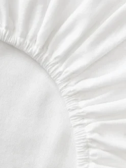 Lenzuolo con angoli boxspring in flanella Biba