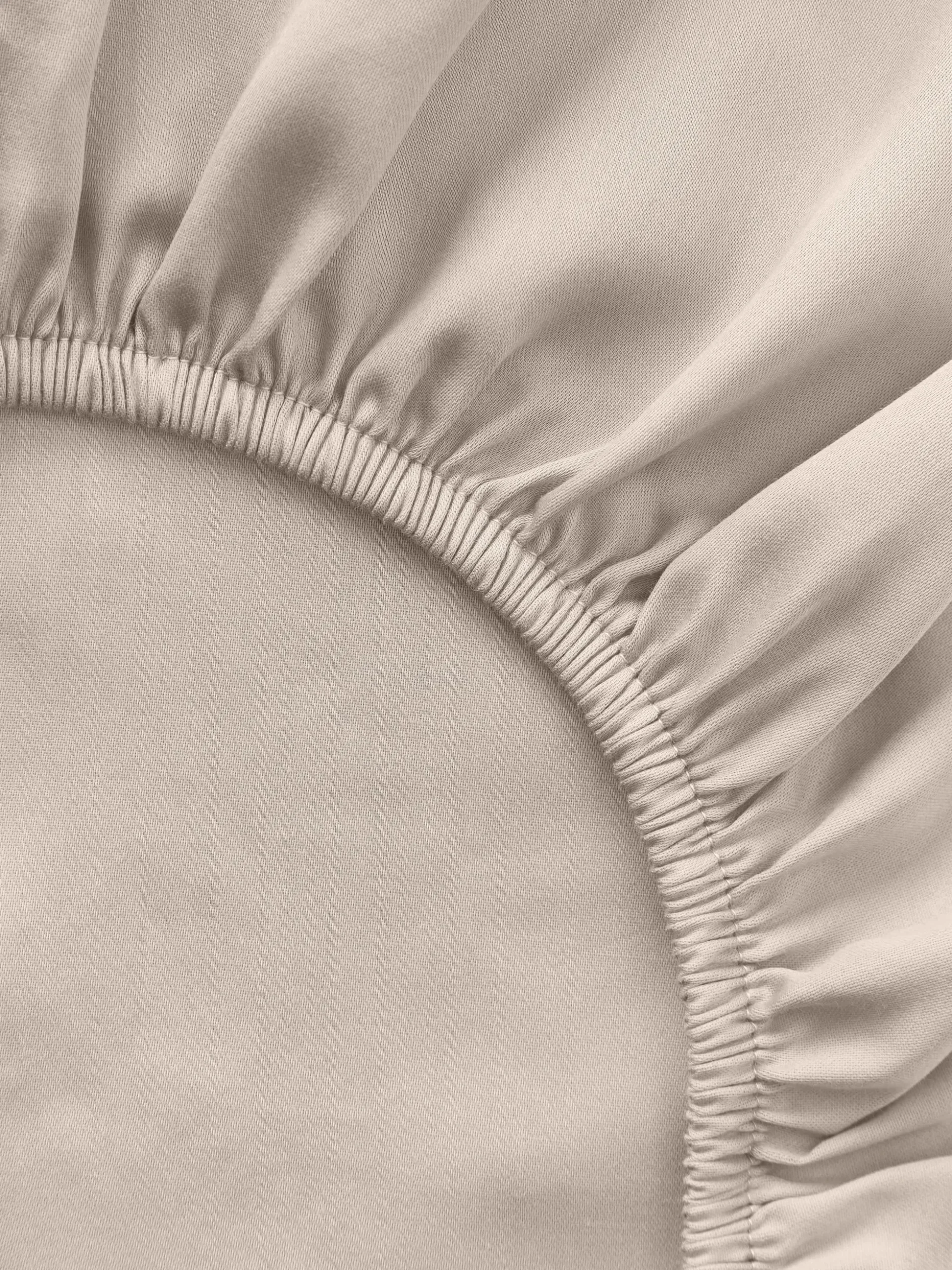 Lenzuolo con angoli boxspring in raso di cotone Comfort