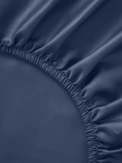 Lenzuolo con angoli boxspring in raso di cotone Comfort