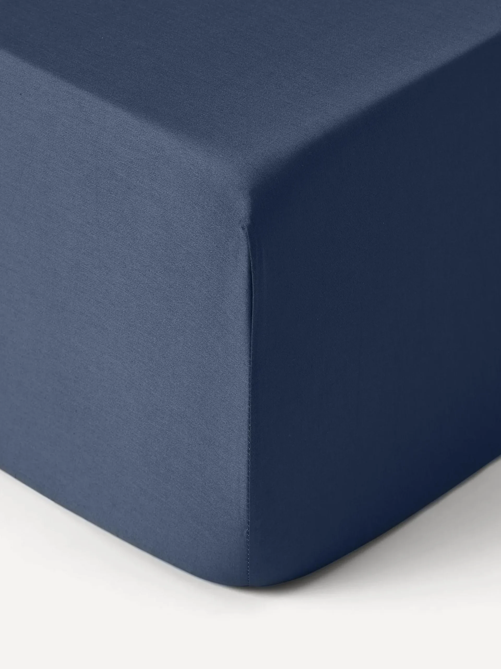 Lenzuolo con angoli boxspring in raso di cotone Comfort