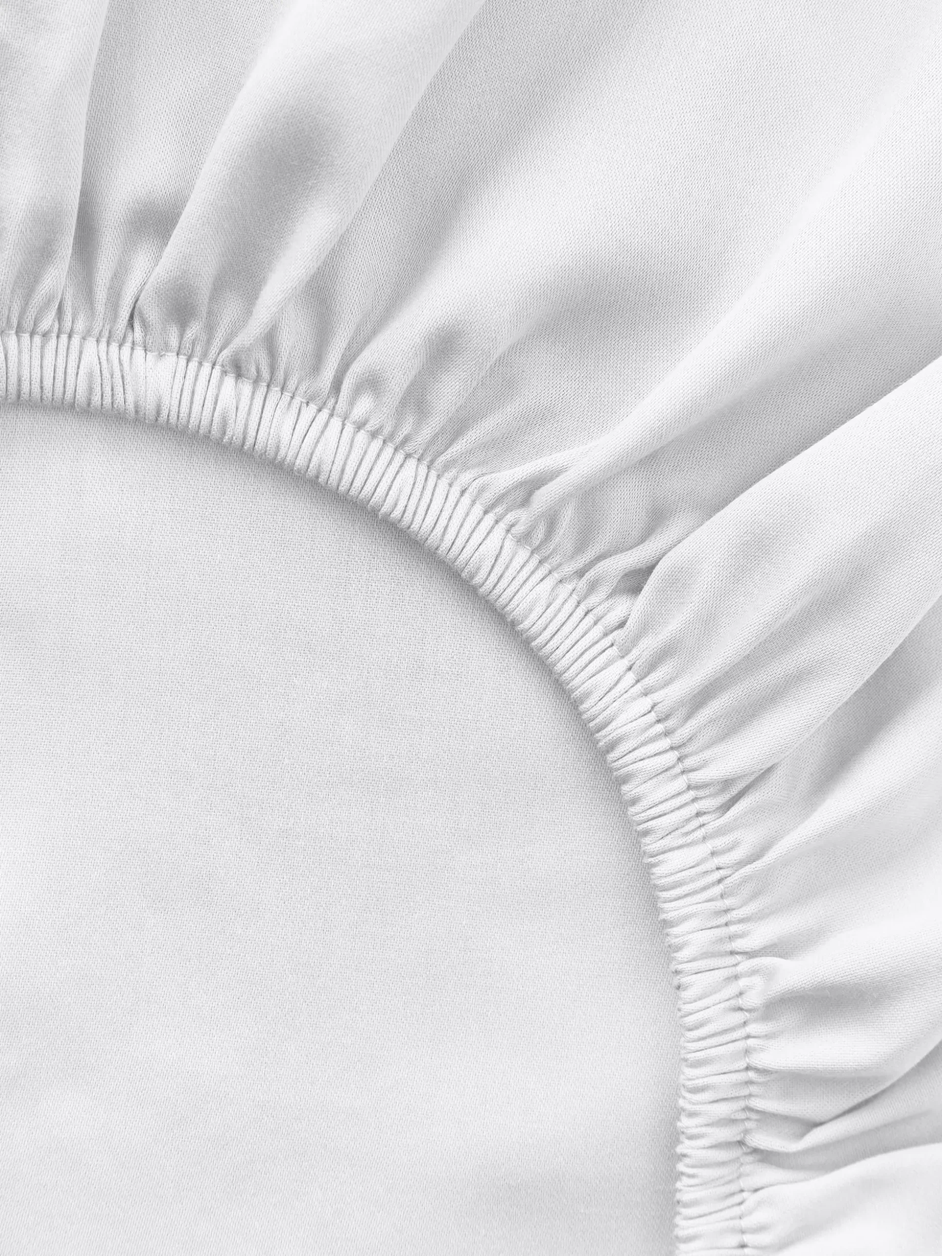 Lenzuolo con angoli boxspring in raso di cotone Comfort