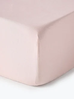 Lenzuolo con angoli boxspring in lino lavato Airy