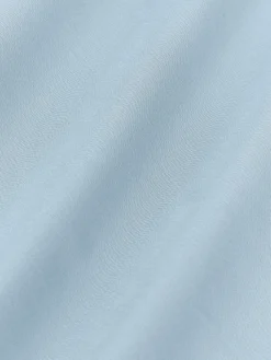 Lenzuolo con angoli boxspring in cotone percalle Elsie