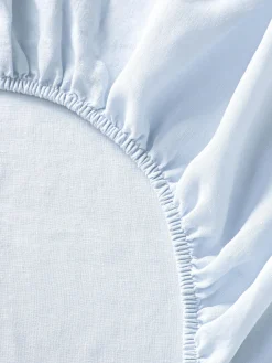 Lenzuolo con angoli in lino lavato Airy