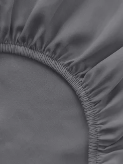Lenzuolo con angoli in raso di cotone Comfort