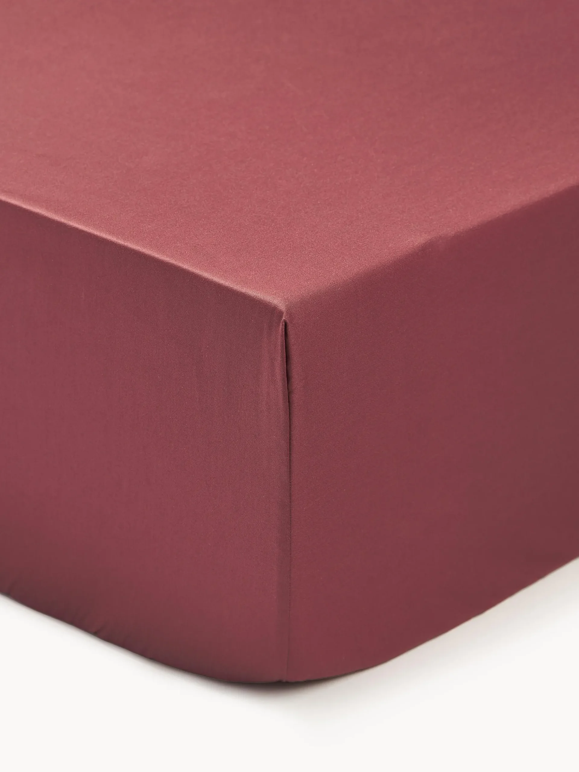Lenzuolo con angoli in raso di cotone Premium