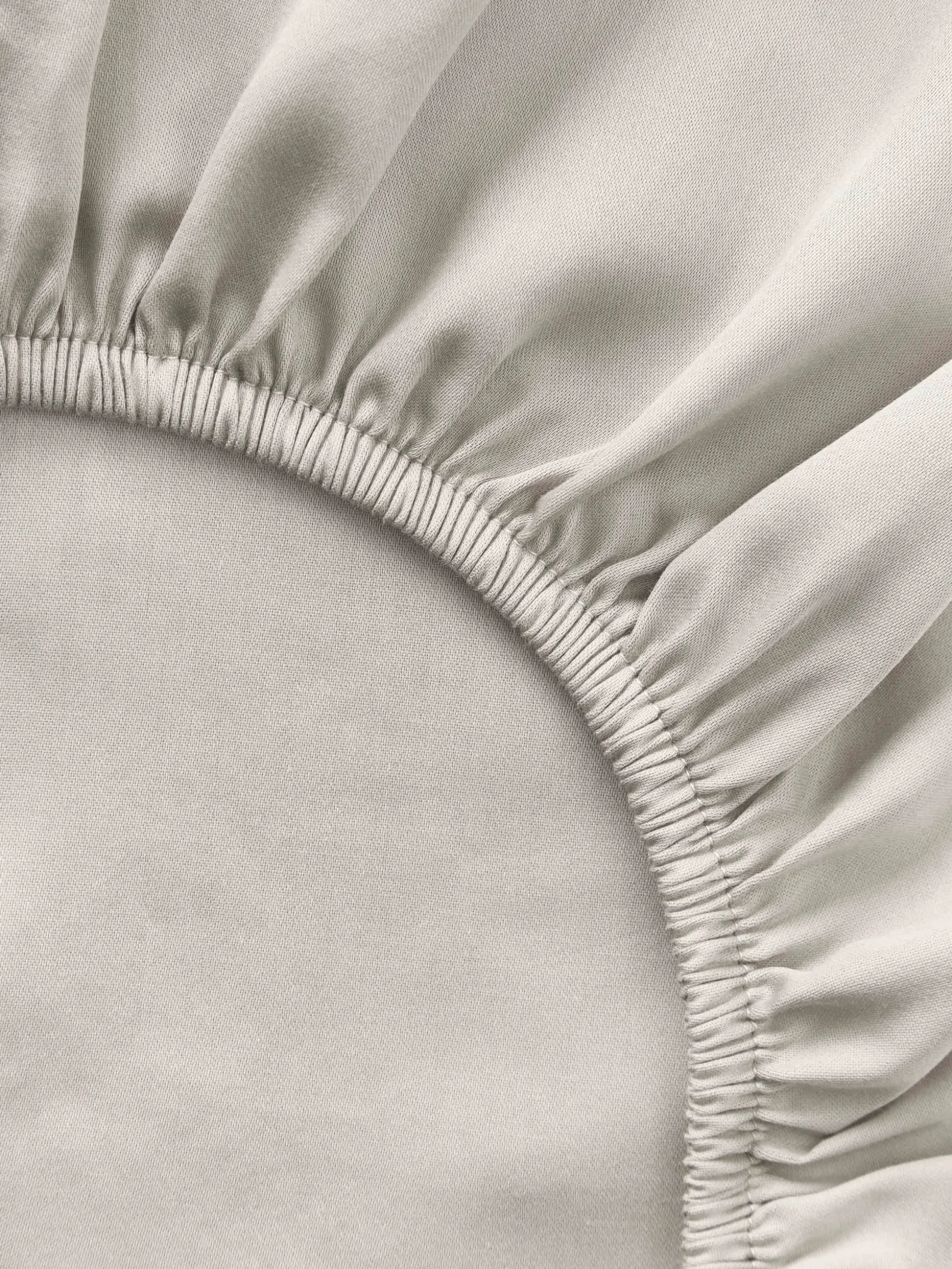 Lenzuolo con angoli topper in raso di cotone Comfort