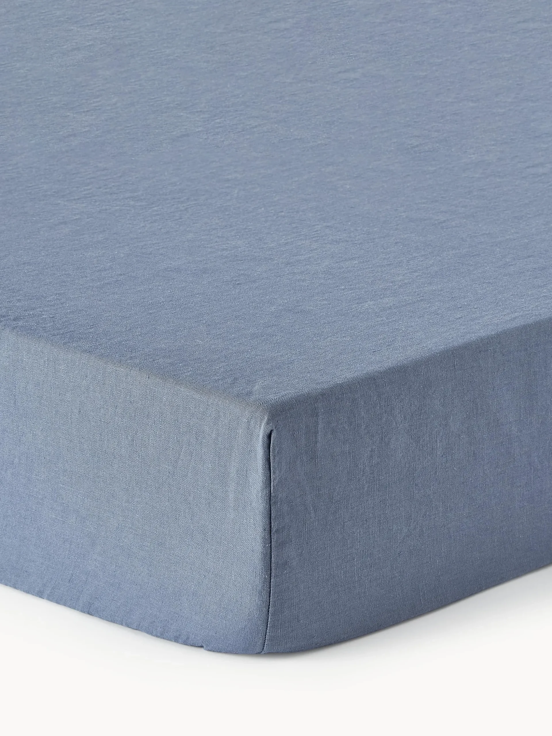 Lenzuolo con angoli topper in lino lavato Airy
