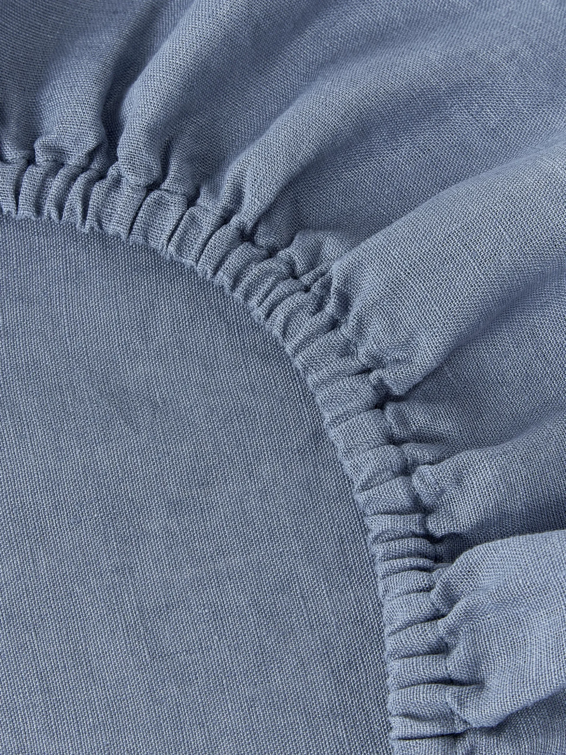 Lenzuolo con angoli topper in lino lavato Airy