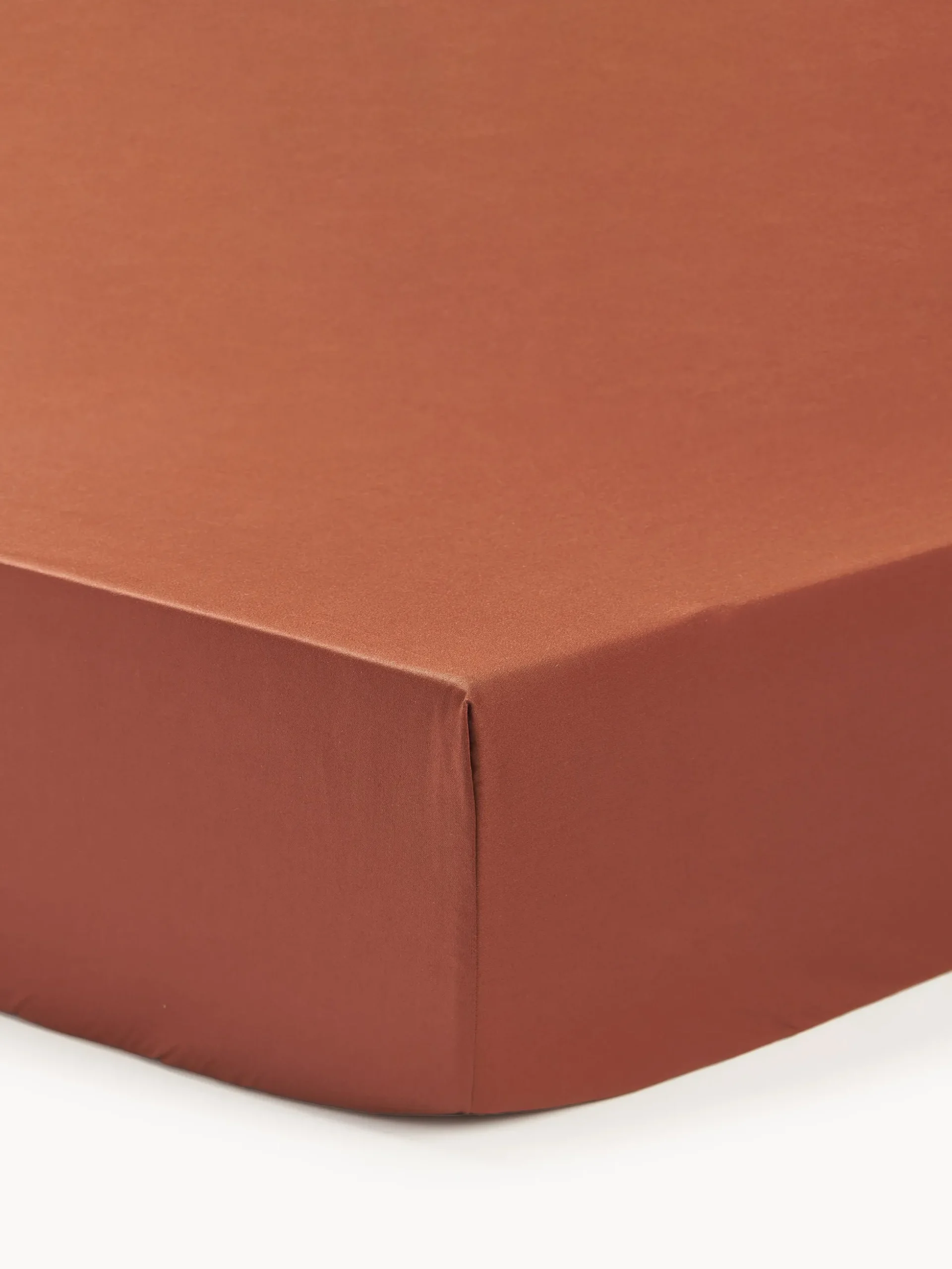 Lenzuolo con angoli topper in raso di cotone Premium