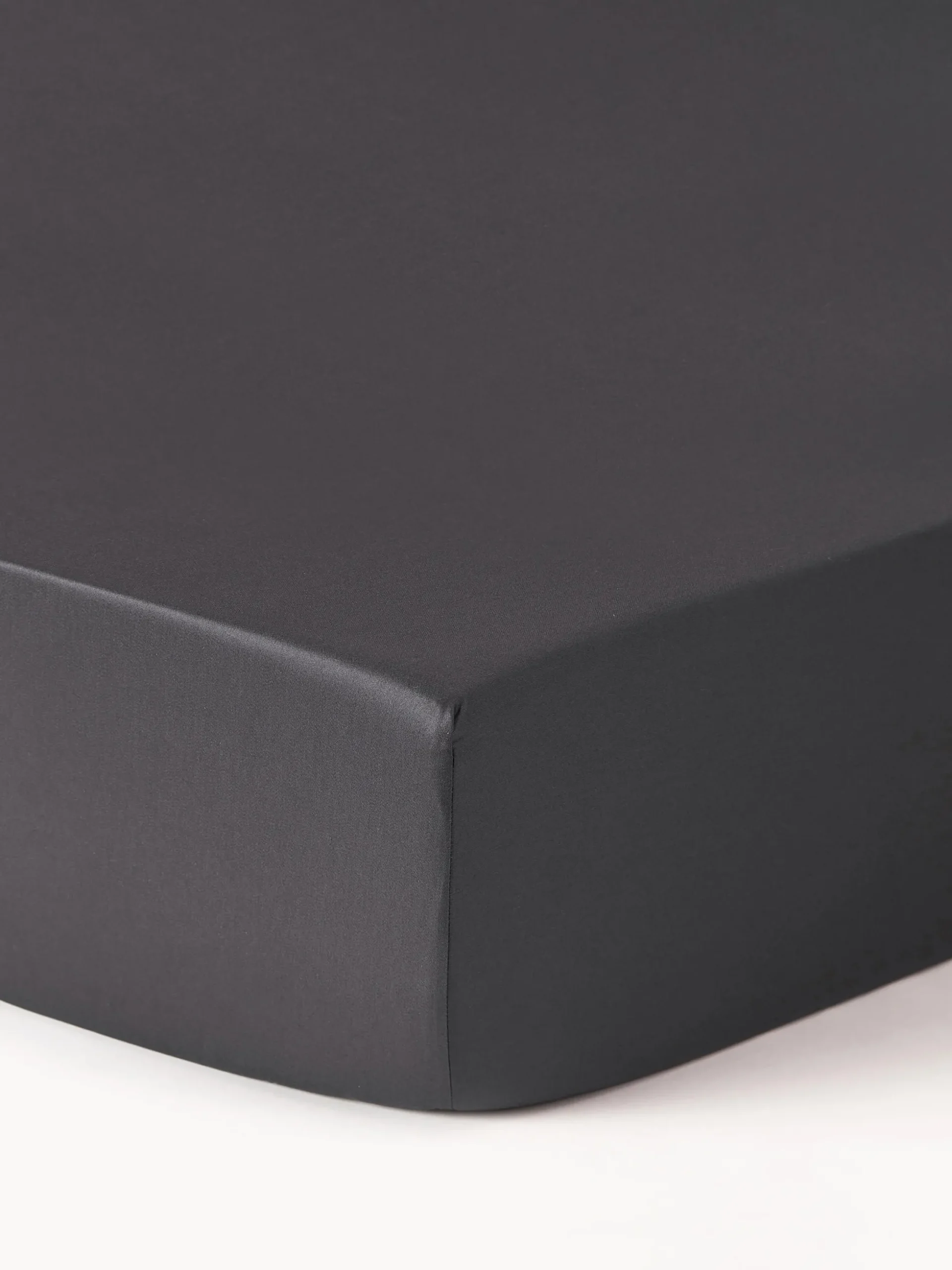 Lenzuolo con angoli topper in raso di cotone Premium