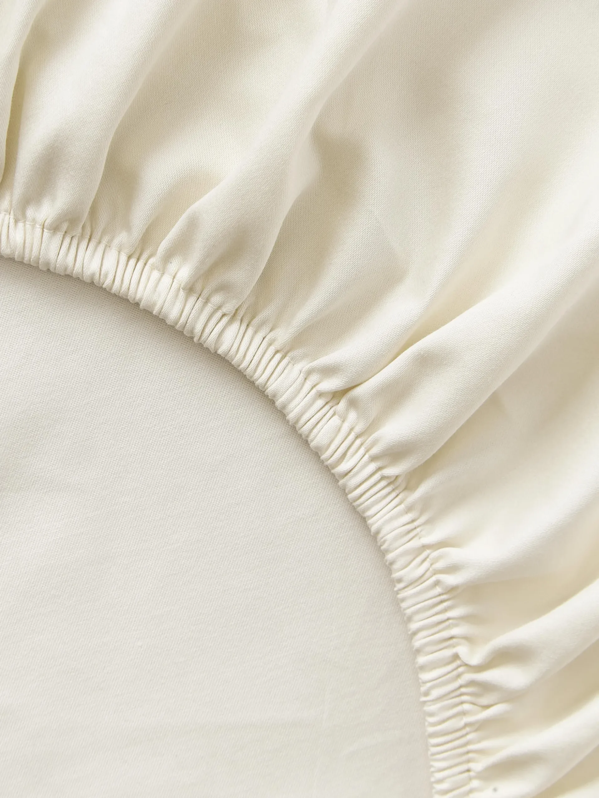 Lenzuolo con angoli topper in raso di cotone Premium