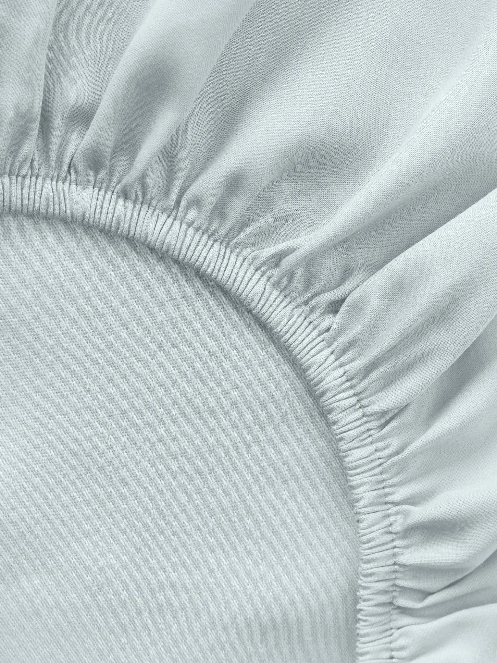 Lenzuolo con angoli topper in raso di cotone Comfort