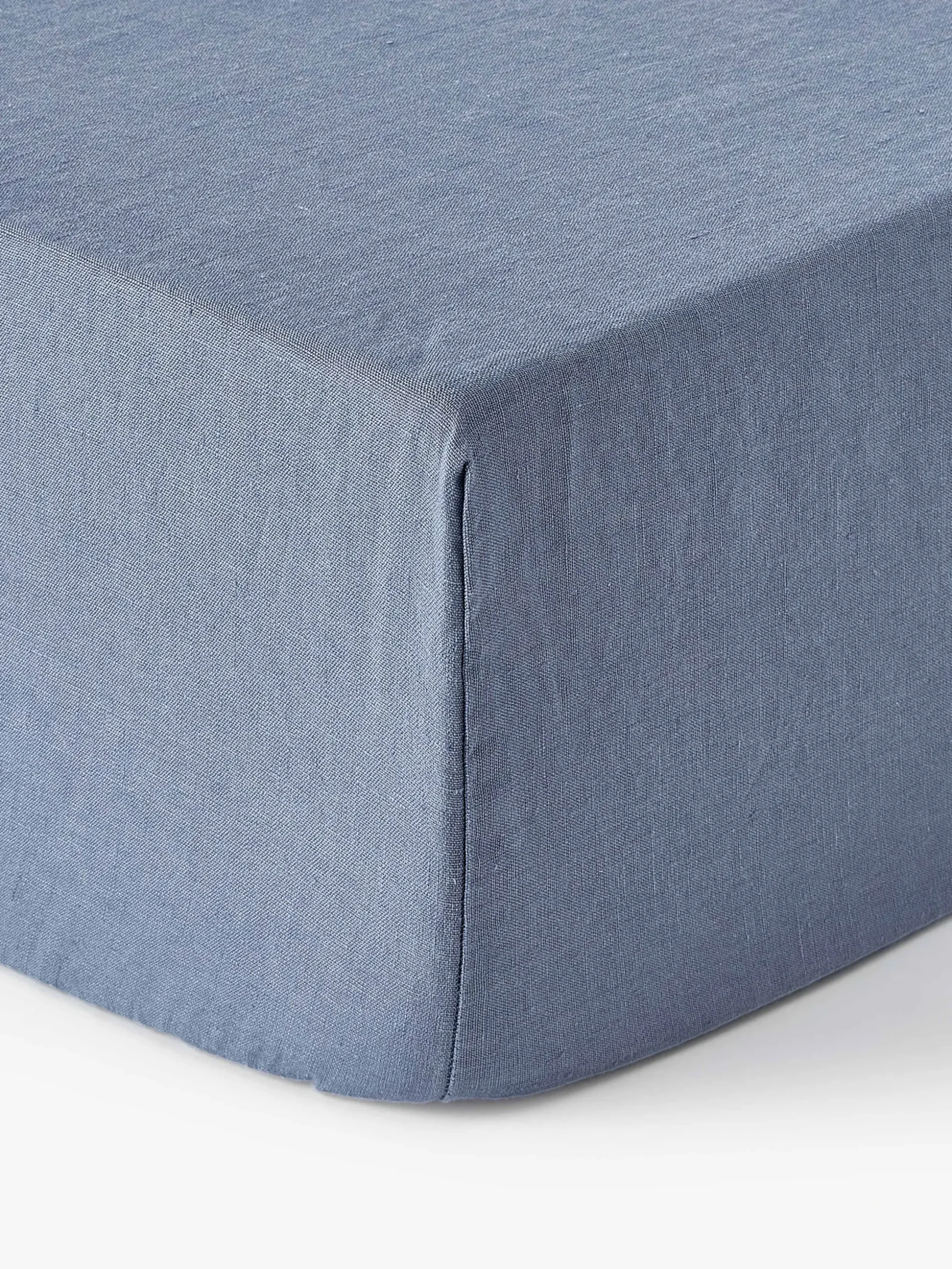 Lenzuolo con angoli boxspring in lino lavato Airy