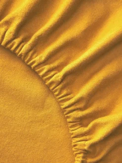 Lenzuolo con angoli boxspring in flanella Biba