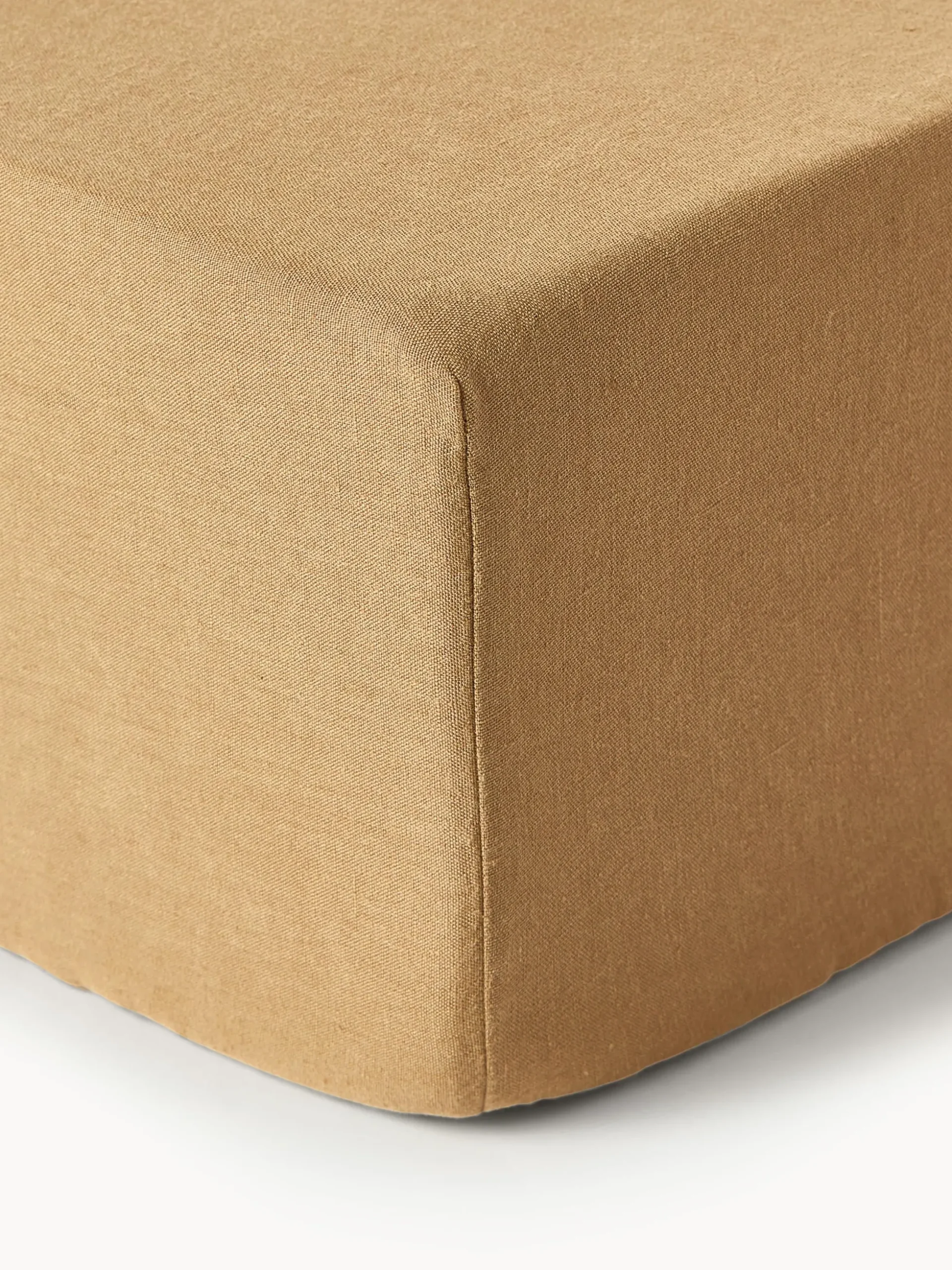 Lenzuolo con angoli boxspring in lino lavato Airy