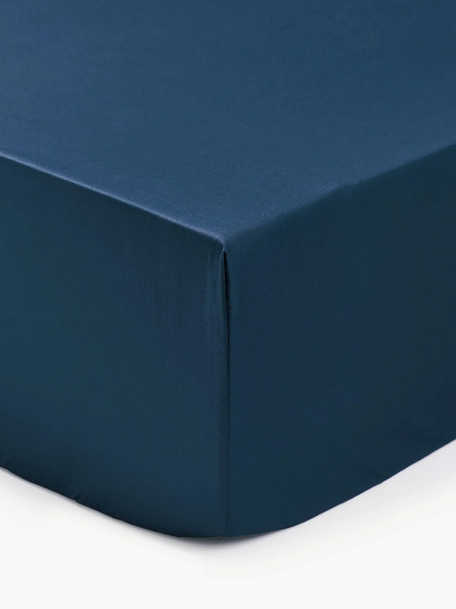 Lenzuolo con angoli in raso di cotone Premium