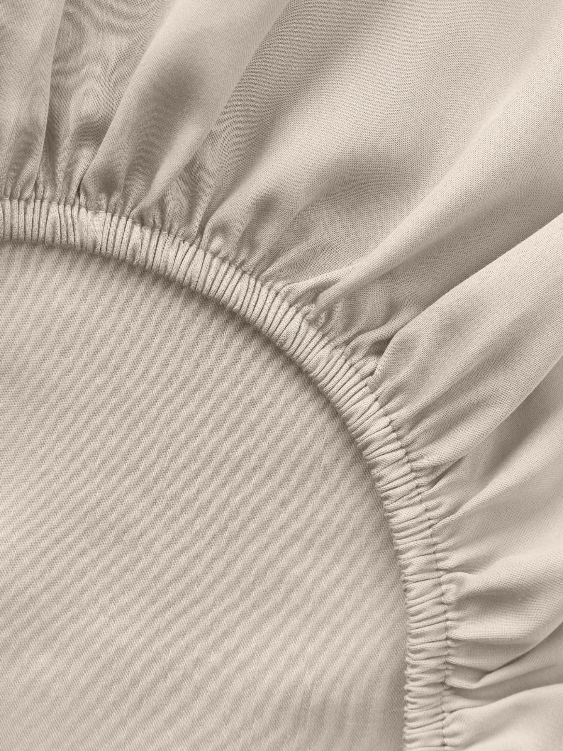 Lenzuolo con angoli in raso di cotone Comfort