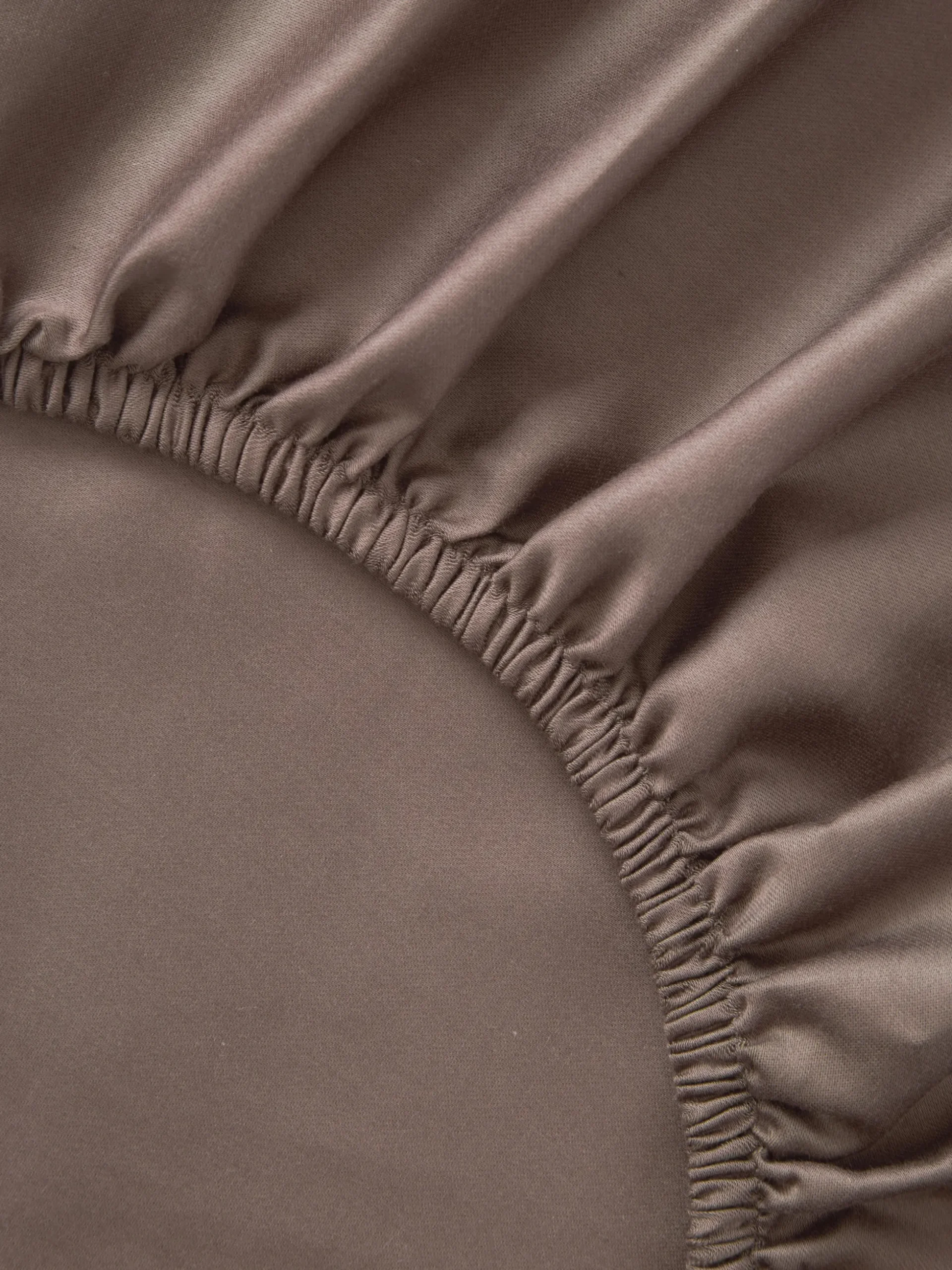 Lenzuolo con angoli in raso di cotone Comfort