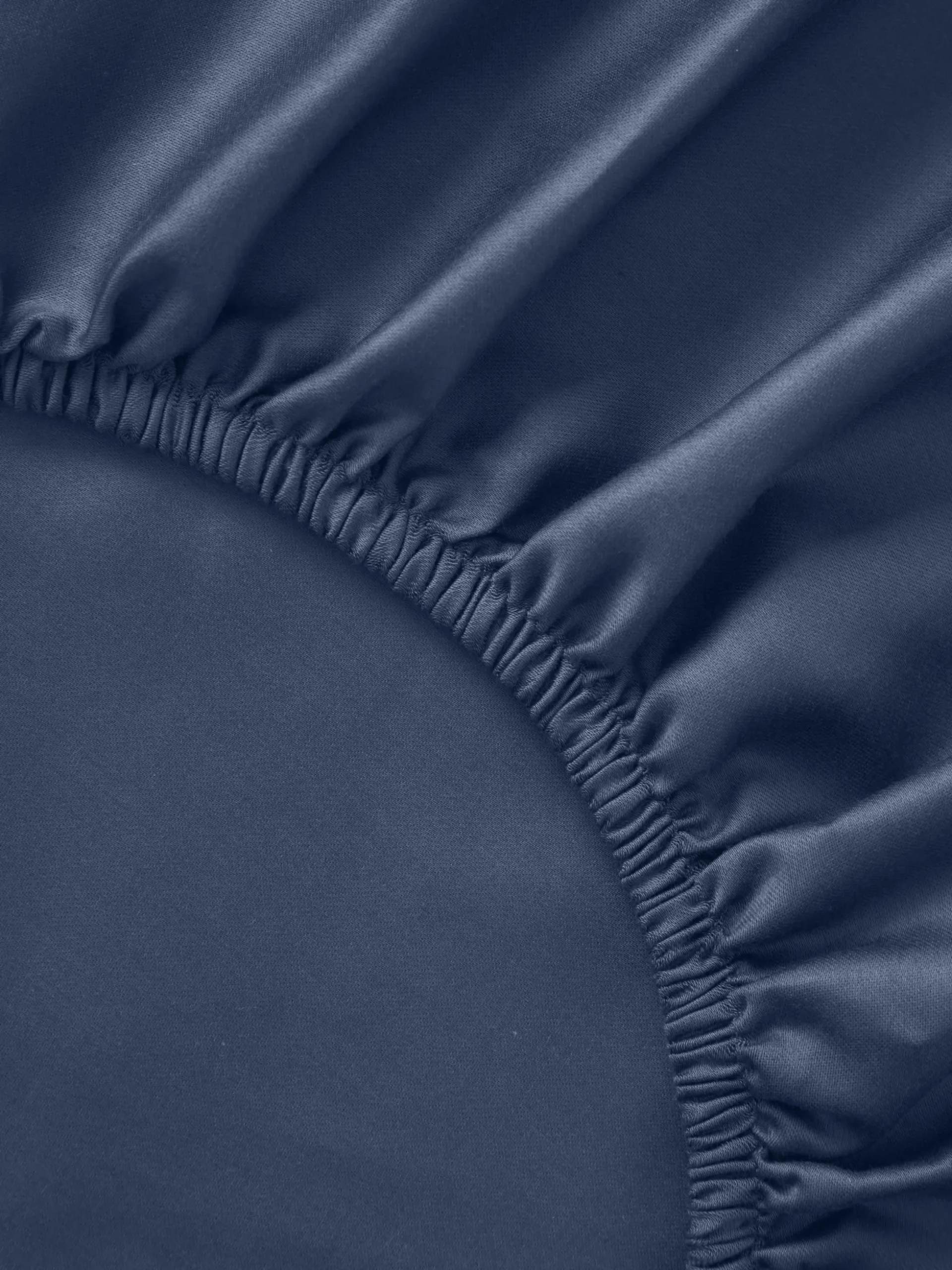 Lenzuolo con angoli in raso di cotone Comfort