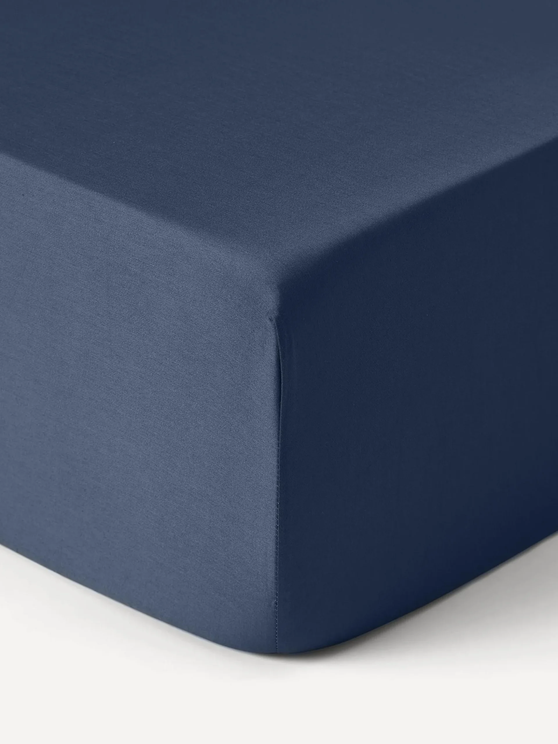 Lenzuolo con angoli in raso di cotone Comfort