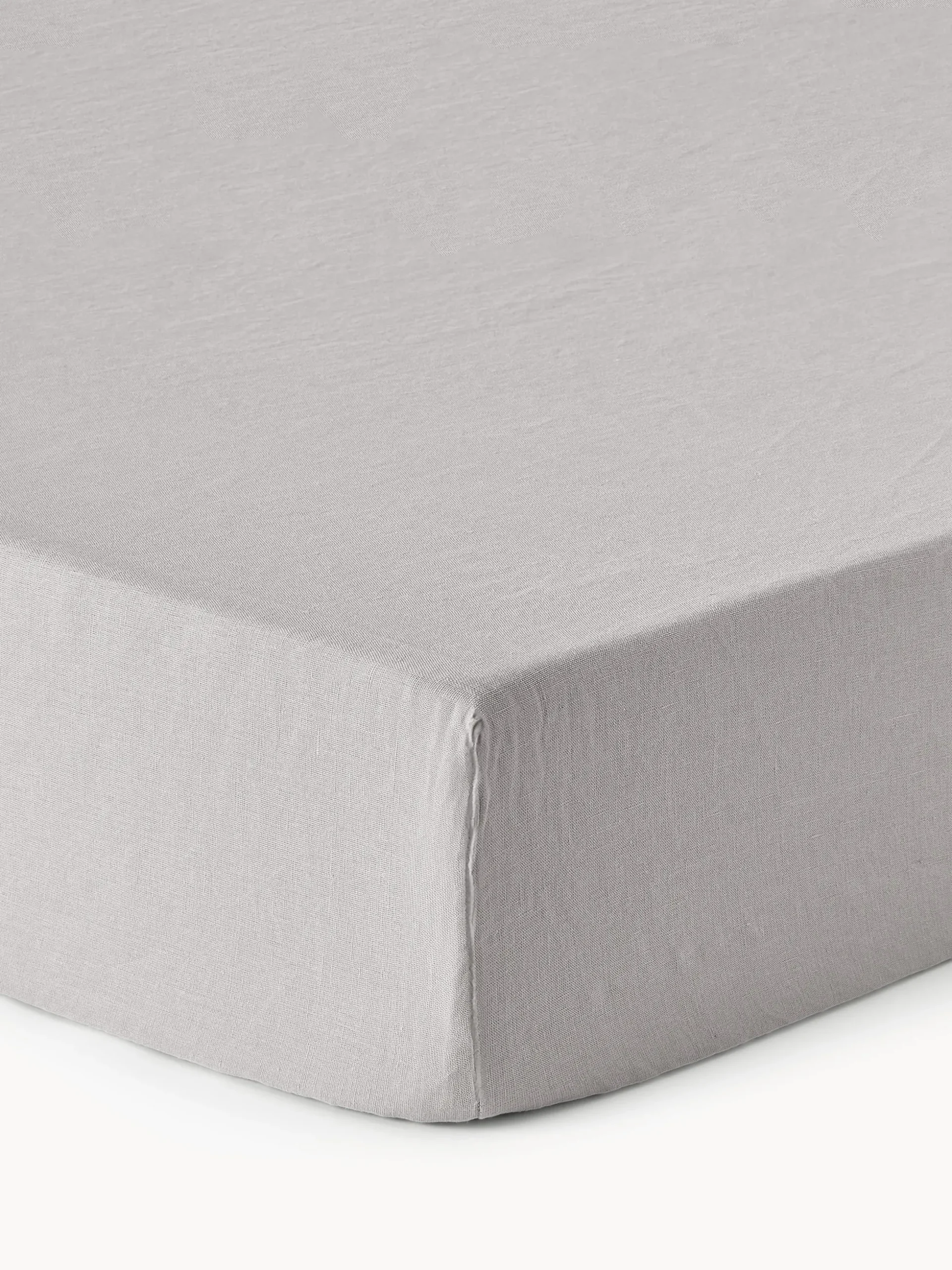 Lenzuolo con angoli topper in lino lavato Airy
