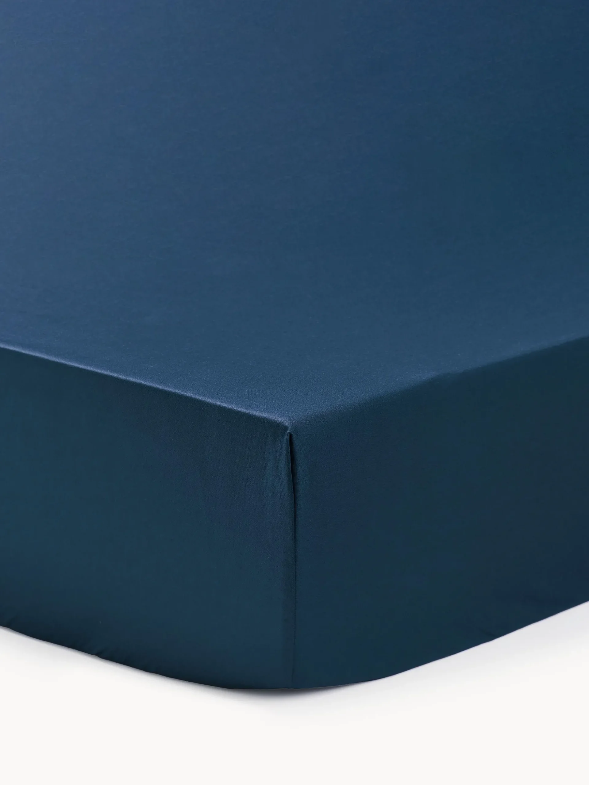 Lenzuolo con angoli topper in raso di cotone Premium
