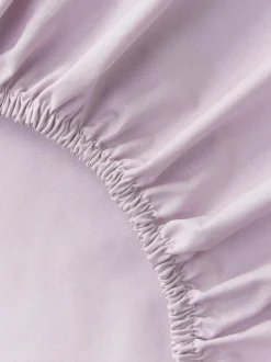 Lenzuolo con angoli topper in cotone percalle Elsie