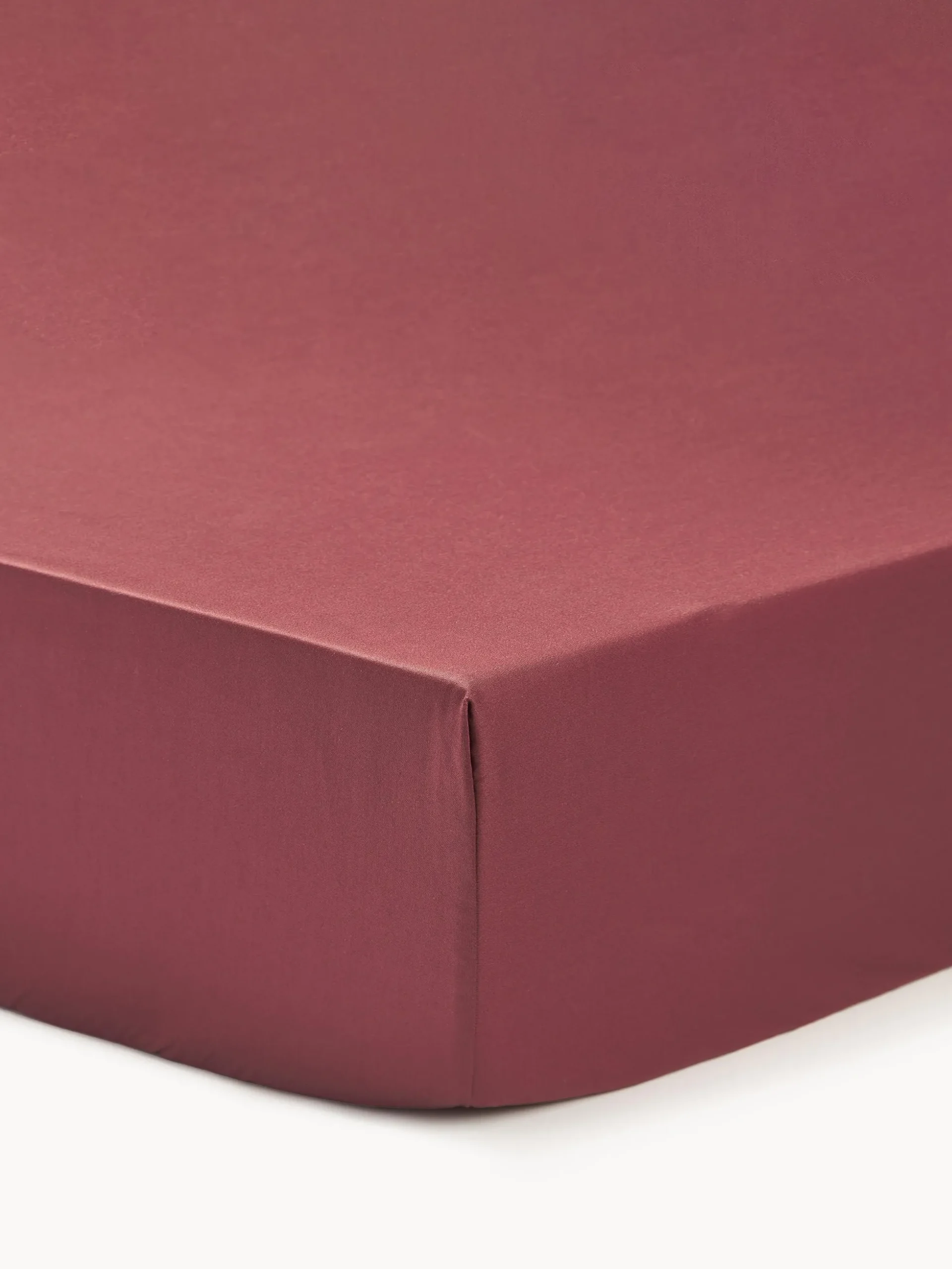 Lenzuolo con angoli topper in raso di cotone Premium