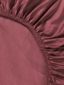 Lenzuolo con angoli topper in raso di cotone Premium