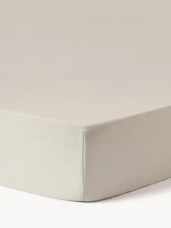 Lenzuolo con angoli topper in lino lavato Airy